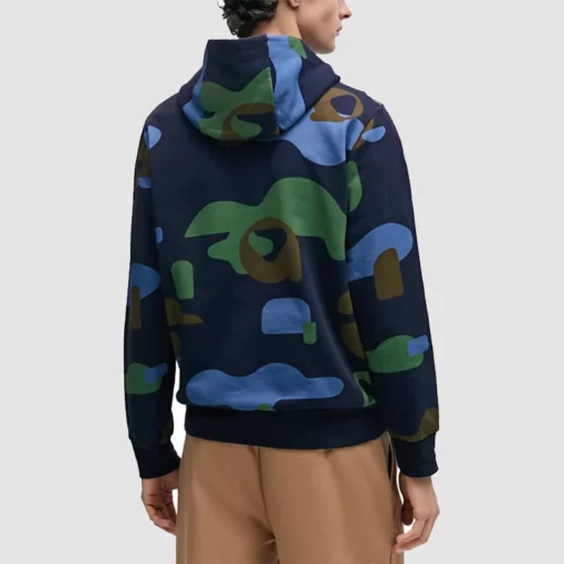 Colorful fleece pullover hoodie inspired by Jamie character