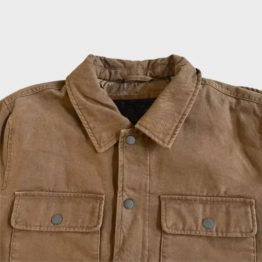 Alanna Ubach brown cotton jacket in The Last of Us 2025