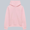 Aritzia fleece hoodie in pullover pink style with cozy, warm interior.