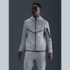 Nike Windrunner jacket in tech fleece featuring Kobe details –grey version.